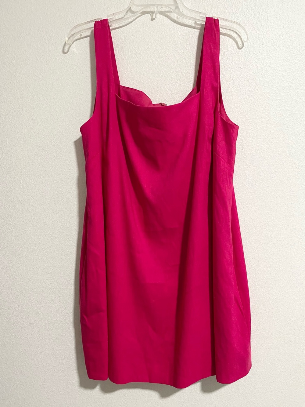 Antonio Melani Pink Linen Blend Eliana Dress w/Pockets sz XL NWT $159